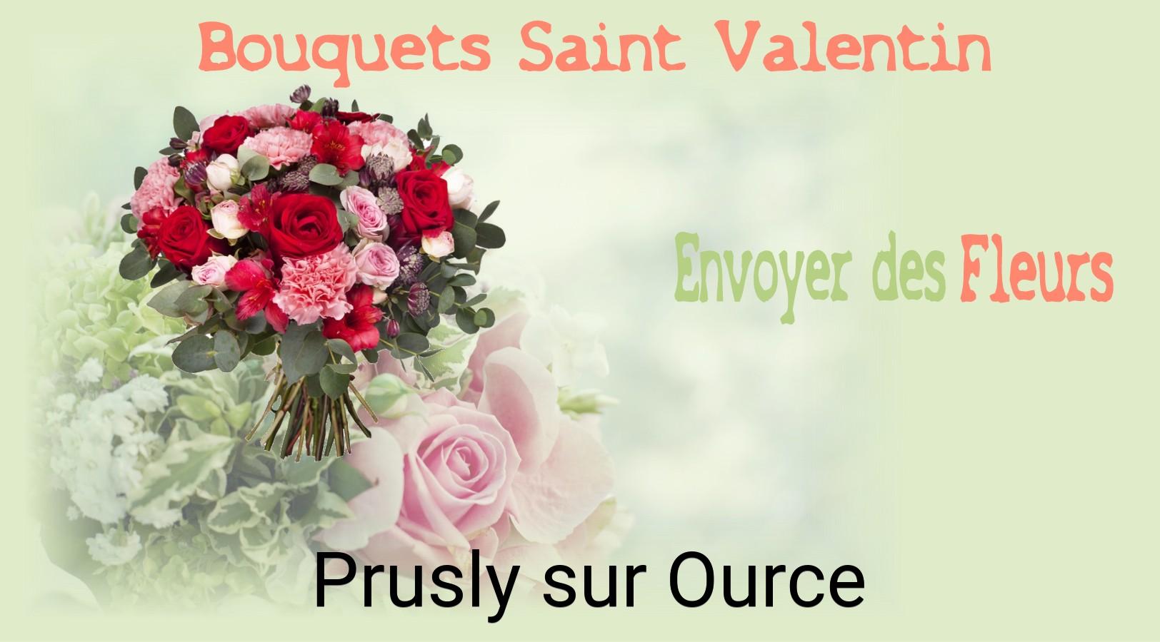 Roses de Saint-Valentin livrées à Prusly-sur-Ource